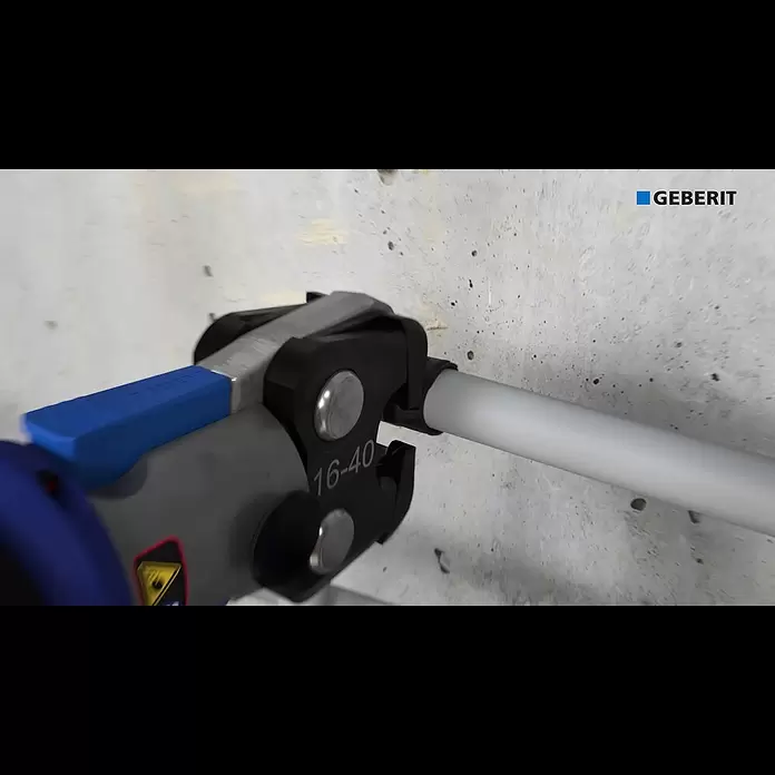 Geberit FlowFit Press-Reduzier-T-Stück 620.121.00.116 x 20 x 16 mm, Durchmesser: 16 mm - Geberit FlowFit 2021 – Installation CH