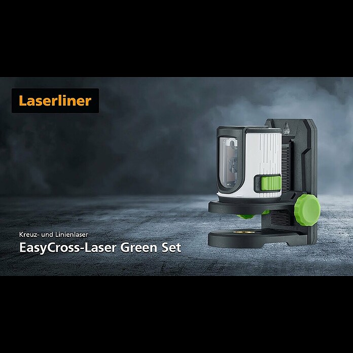 Laserliner Kreuzlinienlaser EasyCross GreenMax. Arbeitsbereich: 10 m Product