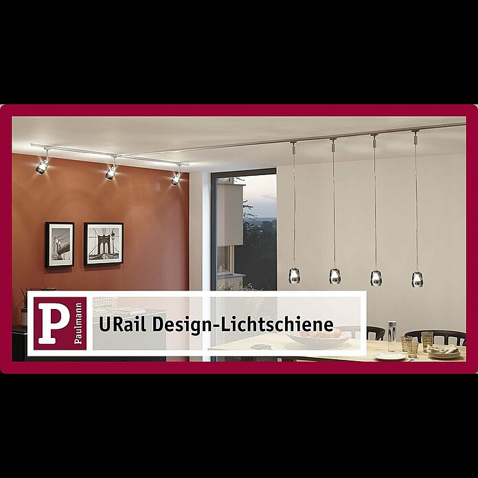 Paulmann URail Linienverbinder7 x 1,1 cm, Kunststoff Product