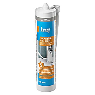 Knauf Sanitär-Silikon (Grau, 300 ml)