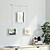 Umbra Bilderrahmen-Set Exhibit (1 x 13x18 cm, 2 x 10x15 cm, Weiß, Metall) | BAUHAUS