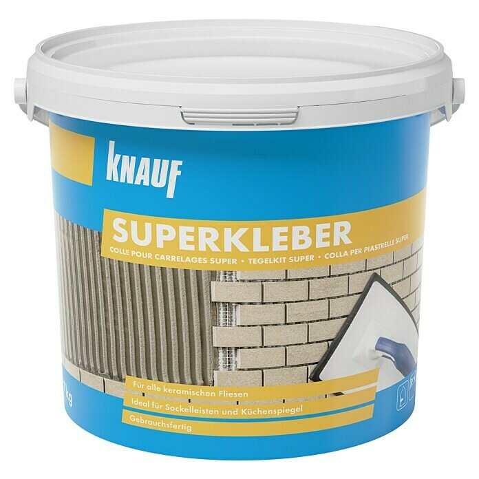 Knauf Fliesenkleber Superkleber7 kg Front View