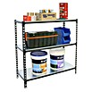 Simonrack Simonclick Metallregal Simonclick Mega Plus (H x B x T: 90 x 120 x 30 cm, Traglast pro Boden: 200 kg, Anzahl Böden: 3 Stk., Stecken, Anthrazit/Silber) | BAUHAUS
