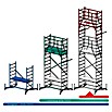 Krause ClimTec Leitergerüst (Arbeitshöhe: 7 m, Ohne Rollen) | BAUHAUS