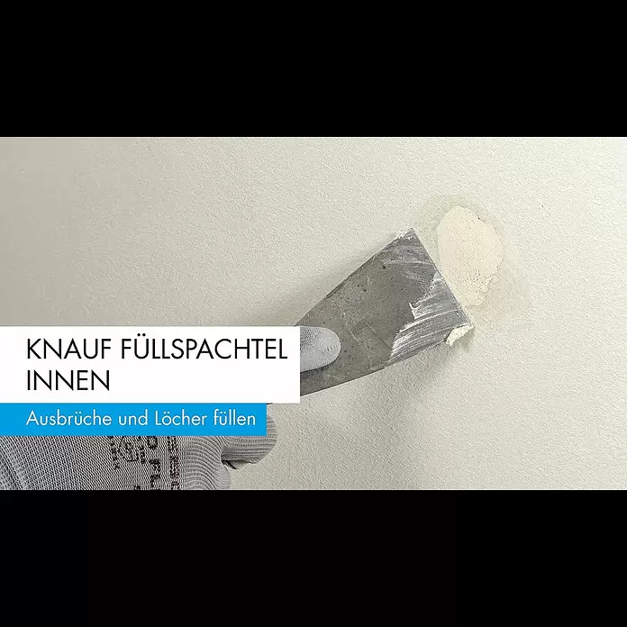 Knauf Füllspachtel - 1 kg - Ausbrüche und Löcher füllen