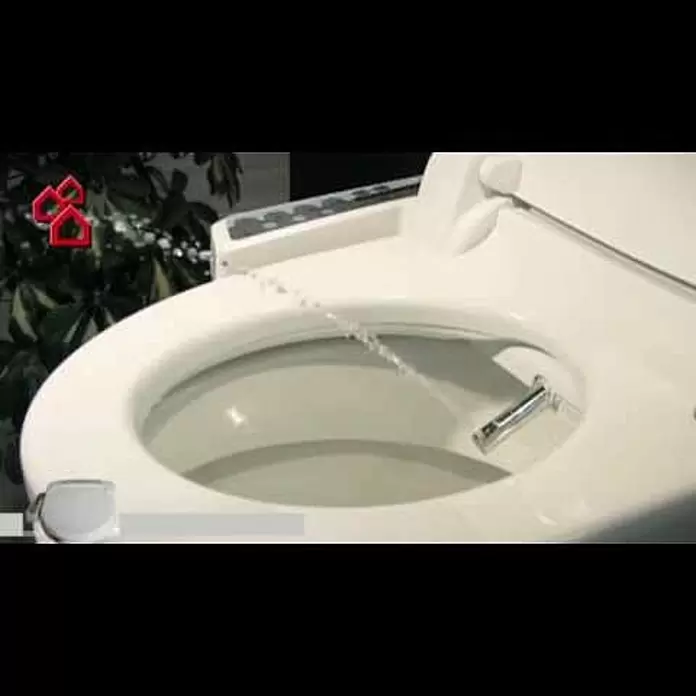 Dusch-WC-Sitz NB09D - Kunststoff, Weiß, Mit Absenkautomatik - Popodusche