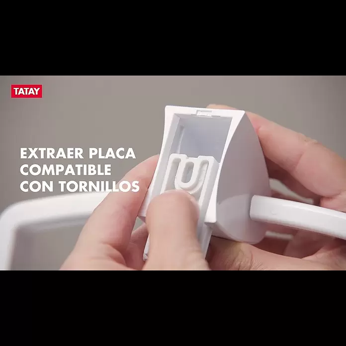 Tatay Smart Kit de fijación - Apto para: Utensilios de baño, 2 pzs. - Tatay Smart Glue&Fix