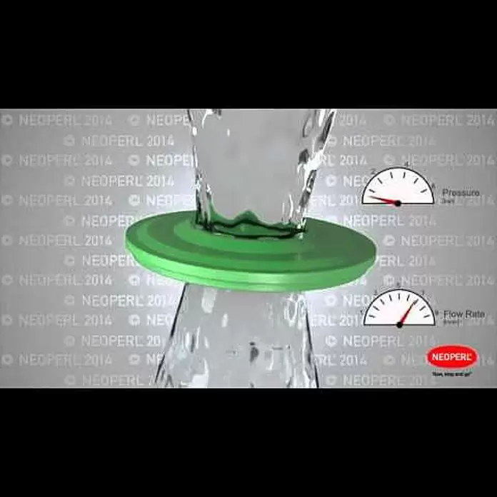 Neoperl Wassersparstrahlregler - M21,5, Kunststoff - How the Water-Saving Neoperl PCA Technology for Faucets Works