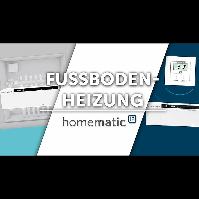 Homematic IP Fußbodenheizungsregler HmIP-FAL230-C10 (52 x 225 x 75 mm, Funk, 230 V) | BAUHAUS