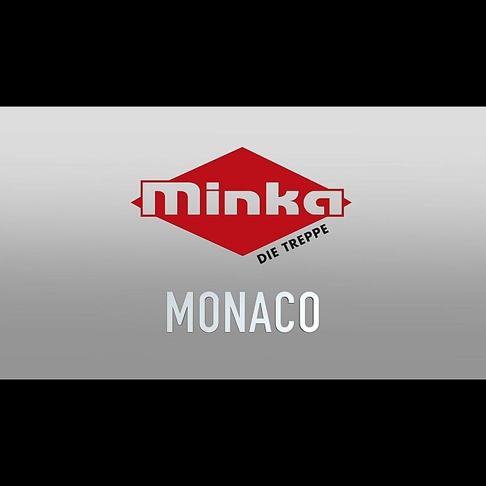 Minka Raumspartreppe Monaco (Breite: 60 cm, Silber, Farbe Stufen: Buche Walnuss gebeizt, Geschosshöhe: 294 cm) | BAUHAUS