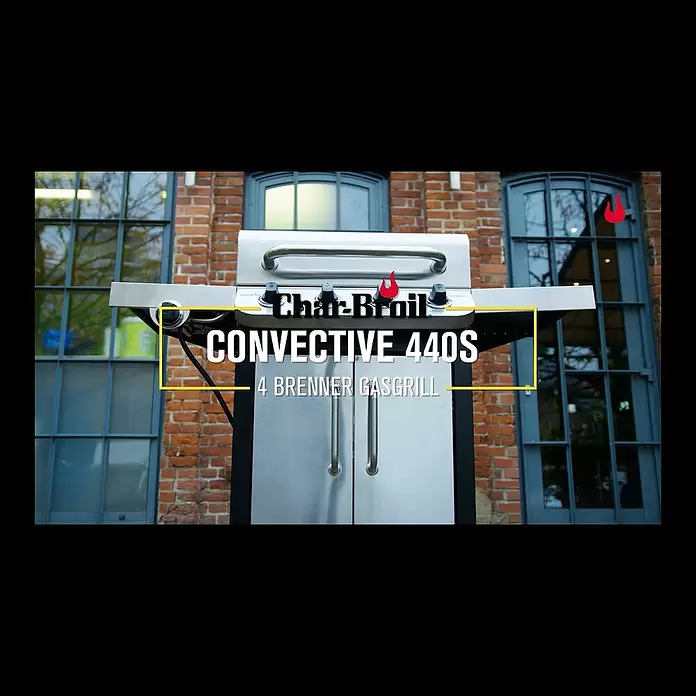 Char-Broil Gasgrill Convective 440 S - Grillfläche (B x T): 65 x 47 cm, 10,5 kW, Anzahl Brenner: 4 - Convective 440S Char-Broil