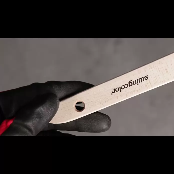 swingcolor Premium Schrägstrichzieher Lack - Breite Borsten: 20 mm, All-in-one-Borsten, Naturholz - PD LACK SCHRAEGST PREMIUM 20 mm FSC SWINGCOLOR