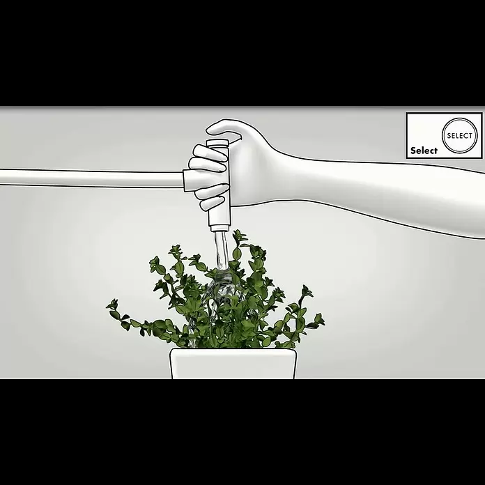 Hansgrohe Talis Select Spültischarmatur S 300 - Chrom, Glänzend - Hansgrohe Select kitchen mixer with pull-out spout