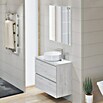 Artysan Mueble de lavabo Cíes (L x An x Al: 38,6 x 80 x 64 cm, Silver) | BAUHAUS