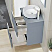 Artysan Mueble de lavabo Cíes (L x An x Al: 38,6 x 60 x 64 cm, Azul) | BAUHAUS