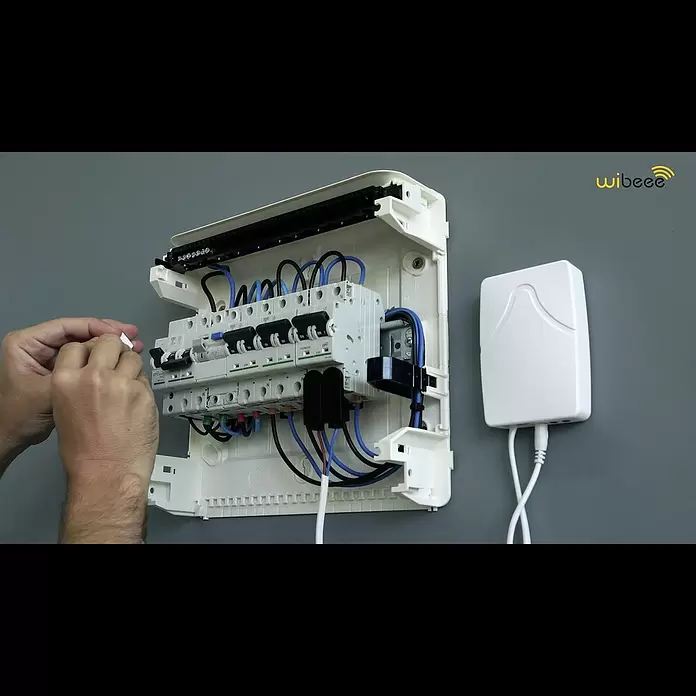 Pinzas para instalaciones eléctricas Wibeee - Grande - Instalación de equipos Wibeee