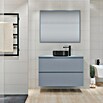 Artysan Mueble de lavabo Cíes (L x An x Al: 38,6 x 100 x 64 cm, Azul) | BAUHAUS