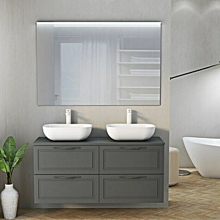 Mueble de lavabo Toja (L x An x Al: 44,9 x 120 x 54,5 cm, Antracita)