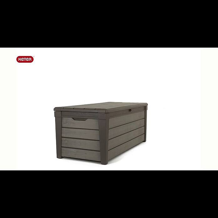 Keter Garten-Aufbewahrungsbox Brushwood145 x 69,7 x 60,3 cm, Polypropylen, Taupe Product