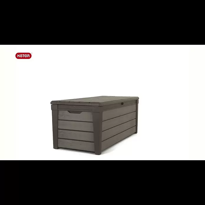 Keter Auflagenbox Brushwood - 145 x 697 x 603 cm, Taupe - Brushwood Garden Universalbox