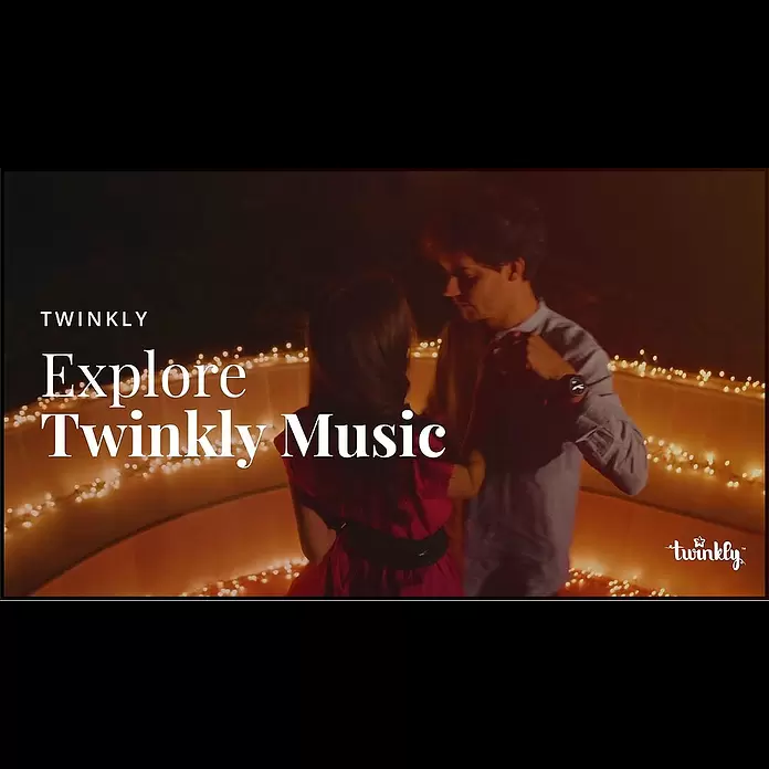 Twinkly Smart-LED-Lichterkette StringsAußen, 20 m, Lichtfarbe: RGBW, Anzahl Leuchtmittel: 250 Stk., Netzbetrieben - Explore Twinkly Music