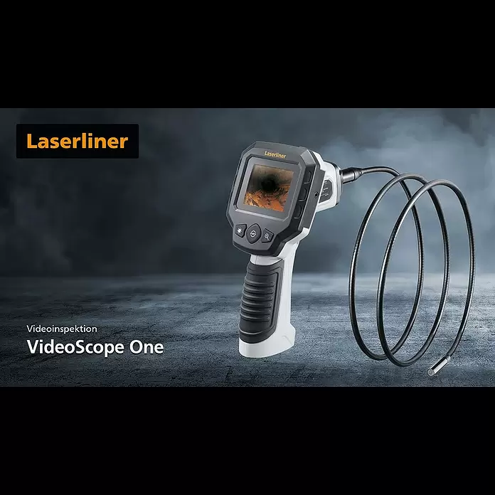 Laserliner Endoskopkamera VideoScope One - Länge Schwanenhals: 150 cm, Durchmesser Kamerakopf: 9 mm - Produktvideo Laserliner Video Scope One