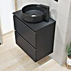 Artysan Mueble de lavabo Cíes (L x An x Al: 38,6 x 60 x 64 cm, Negro) | BAUHAUS
