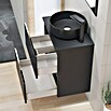 Artysan Mueble de lavabo Cíes (L x An x Al: 38,6 x 60 x 64 cm, Negro) | BAUHAUS