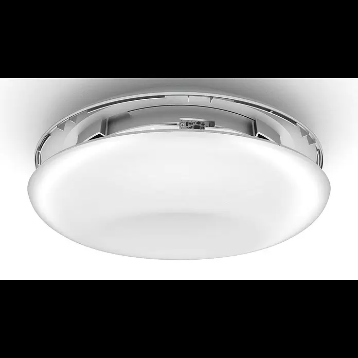 Steinel LED-Außendeckenleuchte DL Vario Quattro S WW weiß - 9,8 W, L x B x H: 31 x 31 x 6,9 cm, Weiß, IP54 - Steinel DL Vario Quattro LED | STEINEL DIY