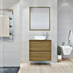 Artysan Mueble de lavabo Cíes (L x An x Al: 38,6 x 70 x 64 cm, Roble Guadarrama) | BAUHAUS