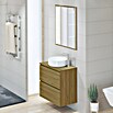 Artysan Mueble de lavabo Cíes (L x An x Al: 38,6 x 70 x 64 cm, Roble Guadarrama) | BAUHAUS