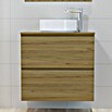 Artysan Mueble de lavabo Cíes (L x An x Al: 38,6 x 70 x 64 cm, Roble Guadarrama) | BAUHAUS