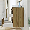 Artysan Mueble de lavabo Cíes (L x An x Al: 38,6 x 70 x 64 cm, Roble Guadarrama) | BAUHAUS