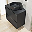 Artysan Mueble de lavabo Cíes (L x An x Al: 38,6 x 70 x 64 cm, Negro) | BAUHAUS