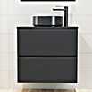 Artysan Mueble de lavabo Cíes (L x An x Al: 38,6 x 70 x 64 cm, Negro) | BAUHAUS