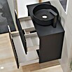 Artysan Mueble de lavabo Cíes (L x An x Al: 38,6 x 70 x 64 cm, Negro) | BAUHAUS