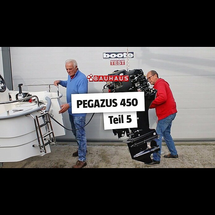 PEGAZUS GFK-Boot 450 Ready to Go 5036,8 kW, Geeignet für: Max. 5 Personen, CE-Klasse C Product