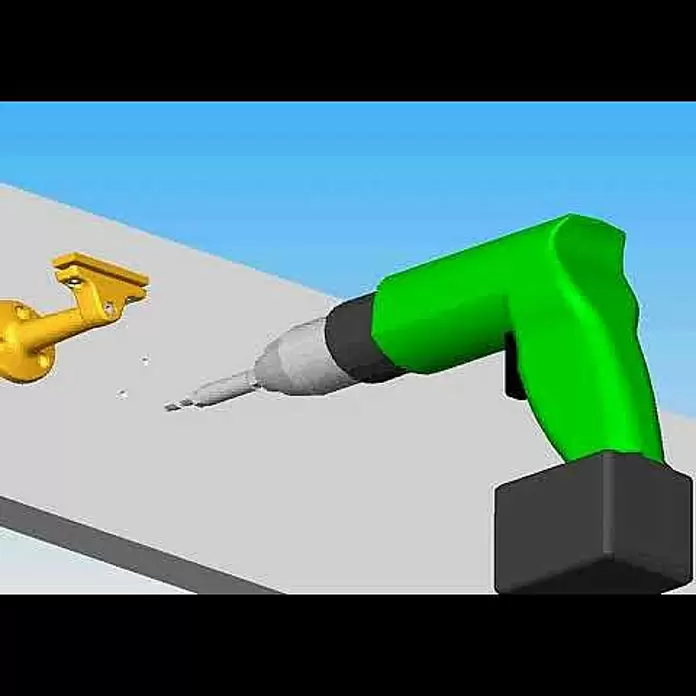 Dolle Wandhalter PS 9 - Grau Metallic, Passend für: Dolle Holzhandläufe - Montagevideo DOLLE Prova Handlaufkonsole PS 9 und Handlauf PS 3