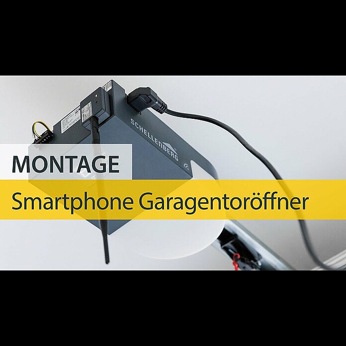 Schellenberg Smartphone-Garagentoröffner mit LEDPassend für: Schellenberg Garagen- und Außentorantriebe, Interne Stromversorgung Product