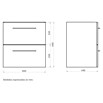 Artysan Mueble de lavabo Arosa (L x An x Al: 44,6 x 60 x 64 cm, Antracita) | BAUHAUS