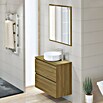 Artysan Mueble de lavabo Cíes (L x An x Al: 38,6 x 80 x 64 cm, Roble Guadarrama) | BAUHAUS