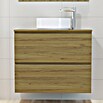 Artysan Mueble de lavabo Cíes (L x An x Al: 38,6 x 80 x 64 cm, Roble Guadarrama) | BAUHAUS