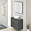 Artysan Mueble de lavabo Cíes (L x An x Al: 38,6 x 90 x 64 cm, Antracita) | BAUHAUS