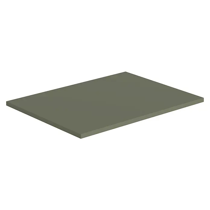 Artysan Encimera para lavabo Toja - 45,7 x 61 x 1,6 cm, Musgo - Losa plana gris con sutiles reflejos de luz, que le dan una estética simple y moderna. Ideal para diseños minimalistas y presentaciones.