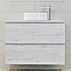 Artysan Mueble de lavabo Cíes (L x An x Al: 38,6 x 90 x 64 cm, Silver) | BAUHAUS