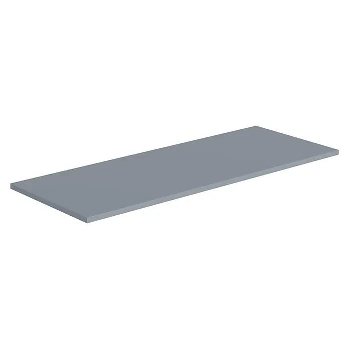Artysan Encimera para lavabo Cíes - 39,1 x 101 x 1,6 cm, Azul - Losa rectangular gris, ideal para manualidades, modelismo o como base sencilla, perfecta para diversos proyectos creativos.