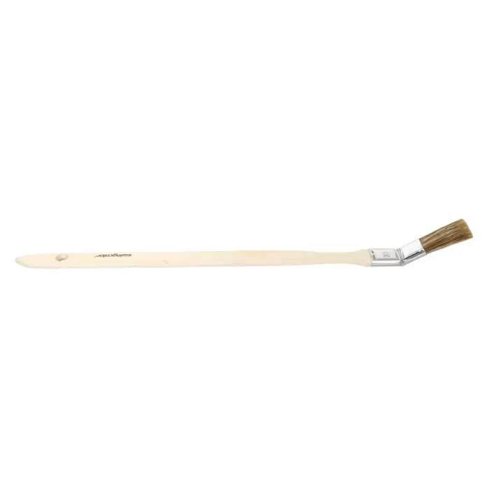 swingcolor Premium Heizkörperpinsel Lasur - Breite Borsten: 25 mm, Hollestermischung, Naturholz