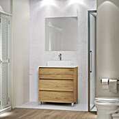 Artysan Mueble de lavabo Colours (L x An x Al: 44,6 x 80 x 83,3 cm, Roble Guadarrama) | BAUHAUS