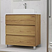 Artysan Mueble de lavabo Colours (L x An x Al: 44,6 x 80 x 83,3 cm, Roble Guadarrama) | BAUHAUS