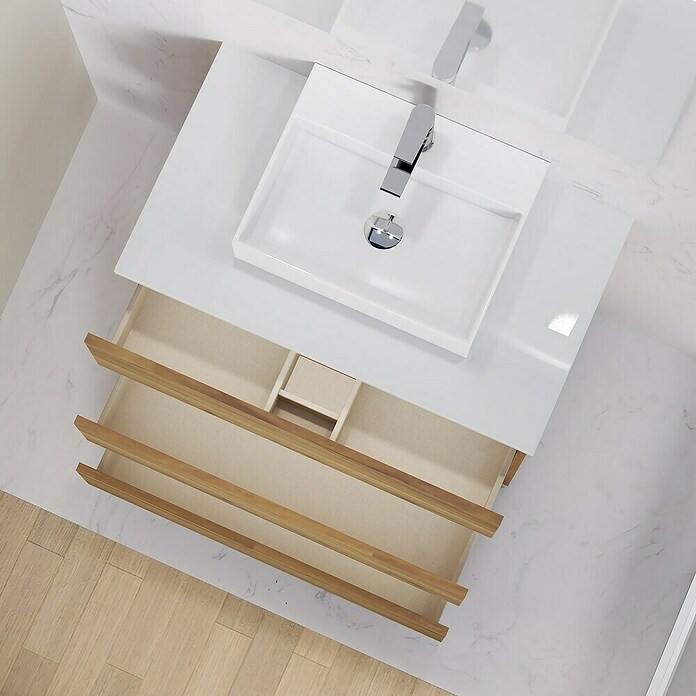 Artysan Mueble de lavabo Colours (L x An x Al: 44,6 x 80 x 83,3 cm, Roble Guadarrama) | BAUHAUS